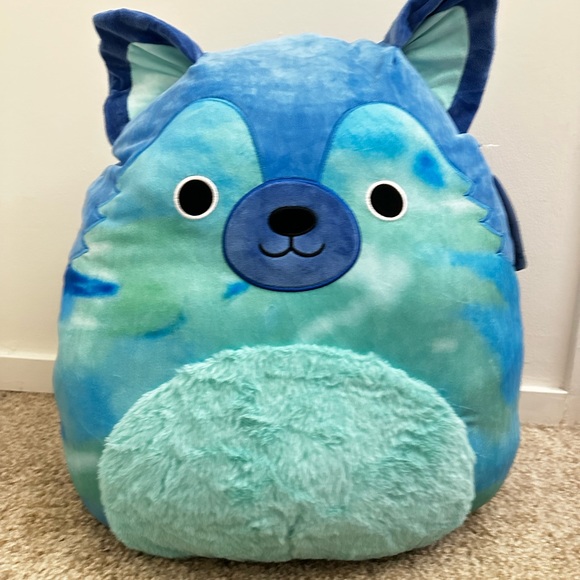 New!! Squishmallows Kippie the Shepherd 20-24” inch Stuffed Animal Plush - Blue - Picture 5 of 5